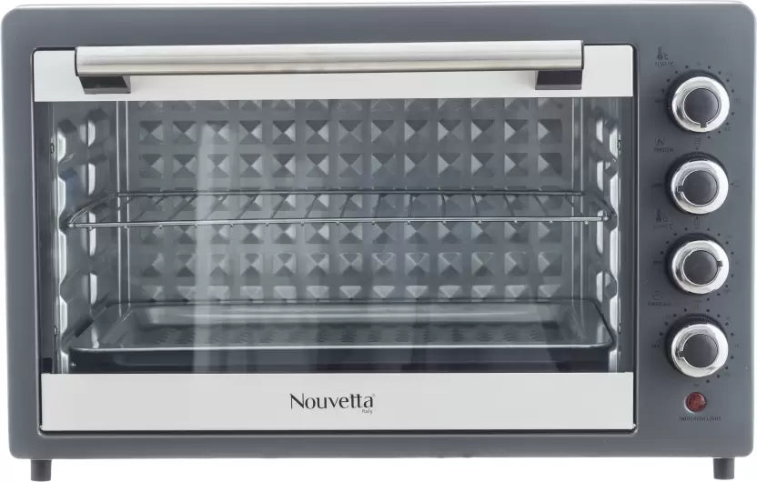 Nouvetta 40-Litre NMO-19158 Oven Toaster Grill (OTG)  (Grey) (OPEN BOX ) Nouvetta 40-Litre NMO-19158 Oven Toaster Grill (OTG)  (Grey) (OPEN BOX )